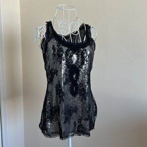 Size M | White House Black Market | Sequin Tank – Excellent Condition